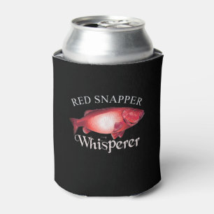 Porta-lata Red Snapper Whisperer Dark