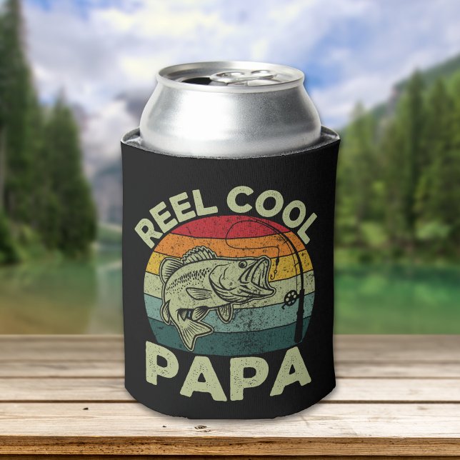 Porta-lata Reel Cool Papa – The Perfect for Fishing Dads (Criador carregado)