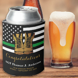 Porta-lata Reforma Personalizada da Linha Verde Magra Militar