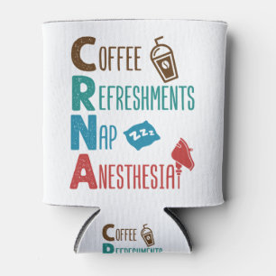 Porta-lata Refrescos de Café CRNA Anestesia do Nap