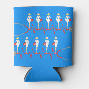 Porta-lata Refrigerador customizável da lata da enfermeira