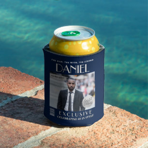 Porta-lata Refrigerador de Bebida de Festa Personalizado, Cap