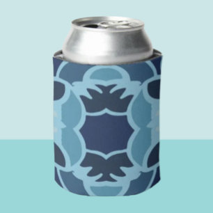 Porta-lata Refrigerador de Bebidas Azul Colorido Diversão Col