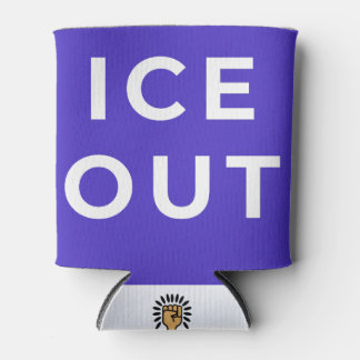 Porta-lata Refrigerador de Lata ICE OUT | Protesto Justiça Im