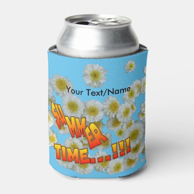Porta-lata Refrigerador de Latas com Texto Personalizado de F (Can Front)
