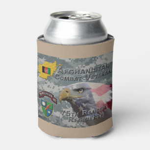 Porta-lata Regimento de 75° Ranger de Combate Afegão Veterano