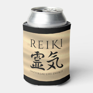 Porta-lata Reiki 霊 気 Energia do Caligráfico Japonês