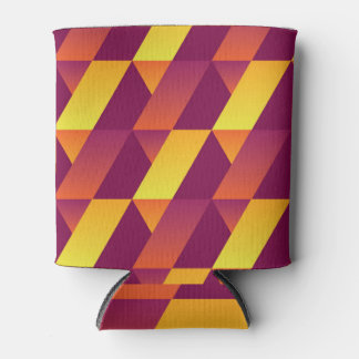 Porta-lata Reprodução de Cor Geométrica: Padrão de Abstrato