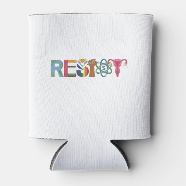 Porta-lata Resistência à Camisa Combater o Resistente Protest (Frente)