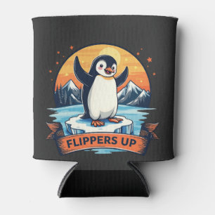 Porta-lata Resistir A Eu Ficar Com Pinguins Anti Trump