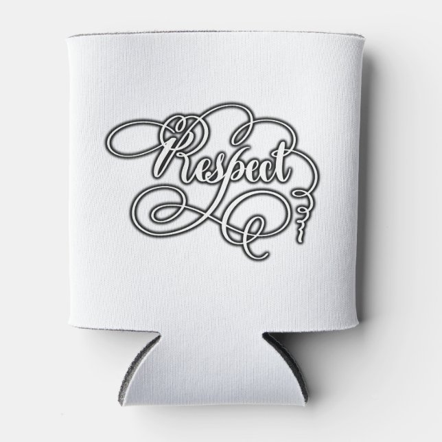 Porta-lata respect  (Frente)