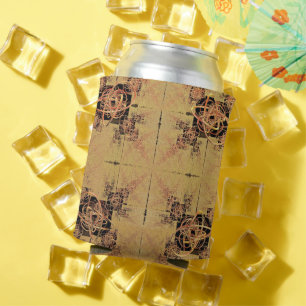 Porta-lata Retângulo de ouro