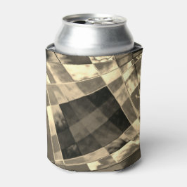 Porta-lata Retângulos inclinados em tons de madeira ou bege?