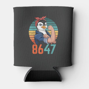 Porta-lata Retro 8647 É 2028 E Anti-Trump Penguin