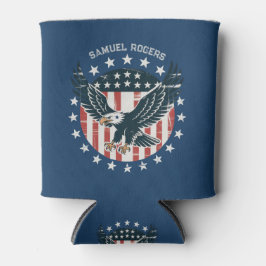 Porta-lata Retro American Eagle 