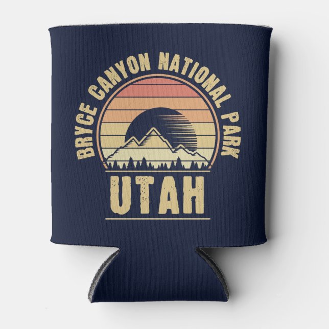 Porta-lata Retro Bryce Canyon National Park Utah (Frente)