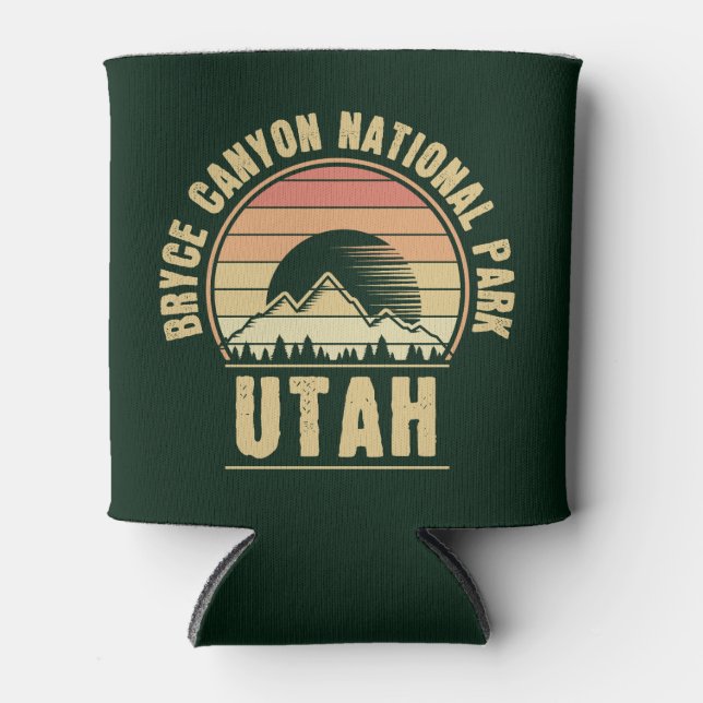 Porta-lata Retro Bryce Canyon National Park Utah (Frente)
