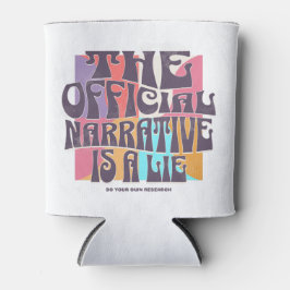 Porta-lata Retro Conspiracy Theory