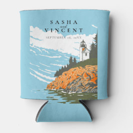 Porta-lata Retro de Casamento do Parque Nacional Acadia