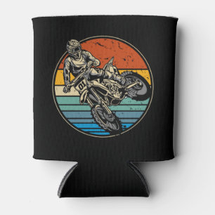 Porta-lata Retro De Vintagem De Motocross De Bike