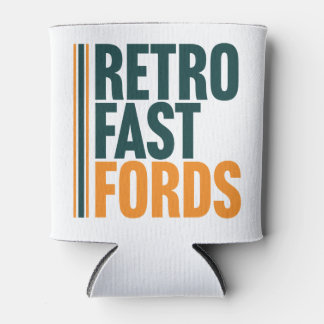 Porta-lata Retro Fast Fords Can Cooler
