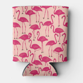 Porta-lata Retro Flamingo | Summer Poolside Sunset Sherbet