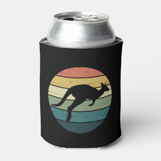 Porta-lata Retro Rainbow Kangaroo