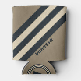 Porta-lata Retro Stormy Desert Três Fitas com Nome