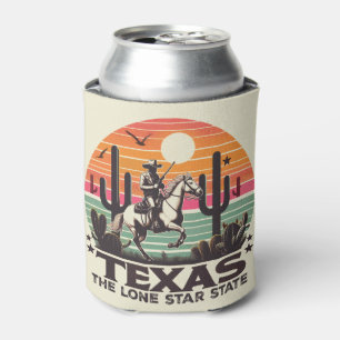 Porta-lata Retro Texas