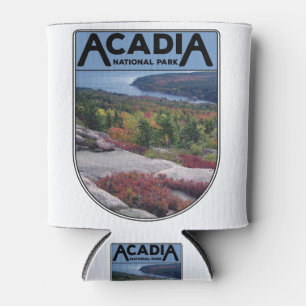 Porta-lata Retro Vintage Acadia National Park Ilha Maine