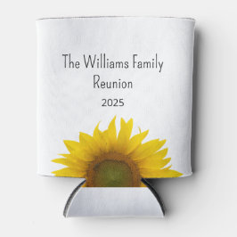 Porta-lata Reunião da Família Sunflower Boho Boho