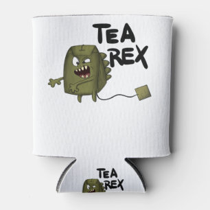 Porta-lata rex do chá, dinossauro engraçado