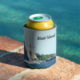 Porta-lata Rhode Island pode resfriar