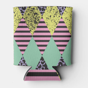 Porta-lata Rhombus Moderno: Estilo sem costura Abstrato.