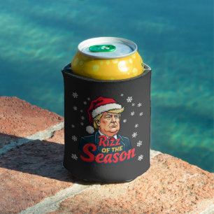Porta-lata Rizz dos Papais noeis de Natal Engraçados