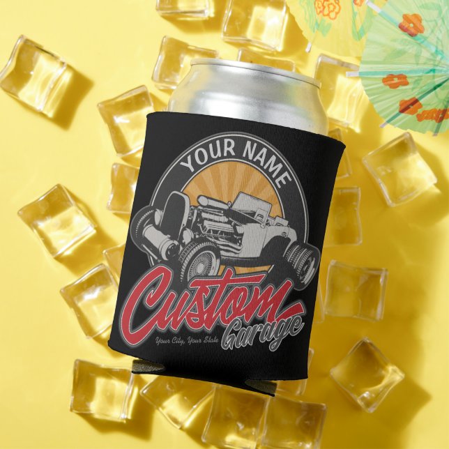 Porta-lata Roadster Personalizado de Retrô Personalizado de G (Verão in situ)