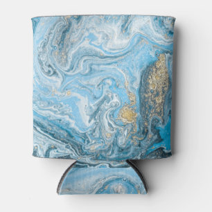 Porta-lata Rochas marmorizadas: arte natural de luxo.