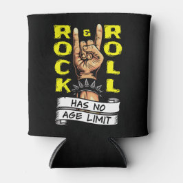 Porta-lata "Rock & Roll Não Tem Limite De Idade"