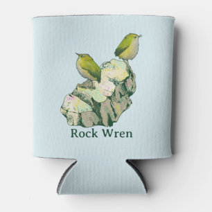 Porta-lata Rock Wren Pássaros Nova Zelândia