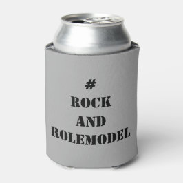 Porta-lata #RockandRolemodel - Editável a preto.
