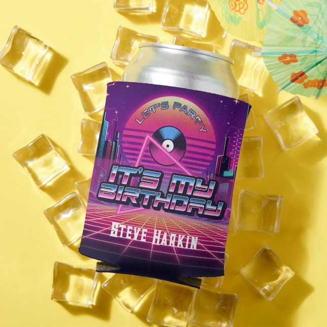 Porta-lata Rockin Vaporwave (Verão in situ)