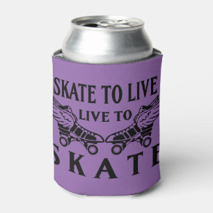 Porta-lata Roller Derby, Skate para viver ao vivo para Skate