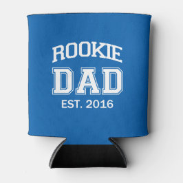 Porta-lata Rookie Pai engraçada pode cerveja ou refrigerante