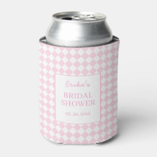 Porta-lata Rosa claro Design Clássico Bridal Shower Cooler