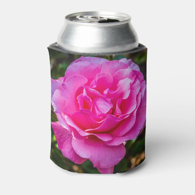 Porta-lata Rosa rosa delicada. (Can Back)