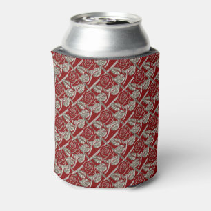 Porta-lata Rosas metálicos-03-Red-Silver-DRINK