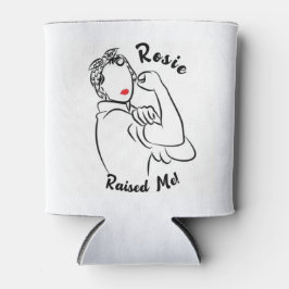 Porta-lata Rosie Raised Decade - Impressão de tela