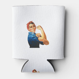 Porta-lata Rosie the Riveter