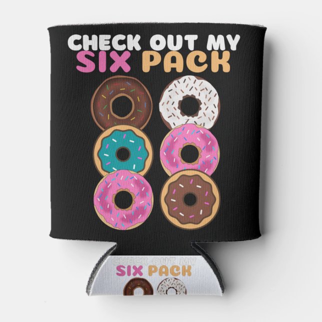 Porta-lata Rosquinha Engraçado (Frente)