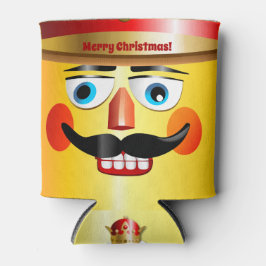 Porta-lata Rosto de Soldado de Brinquedo Noz